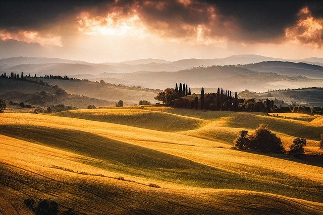 Tuscany castle wedding